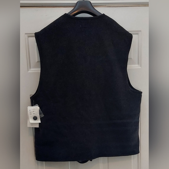 JIMMY HOURIHAN 7792 MEN'S GRAY PURE NEW WOOL VEST SIZE XXL MADE IN SLOVAKIA NWT - Picture 3 of 12